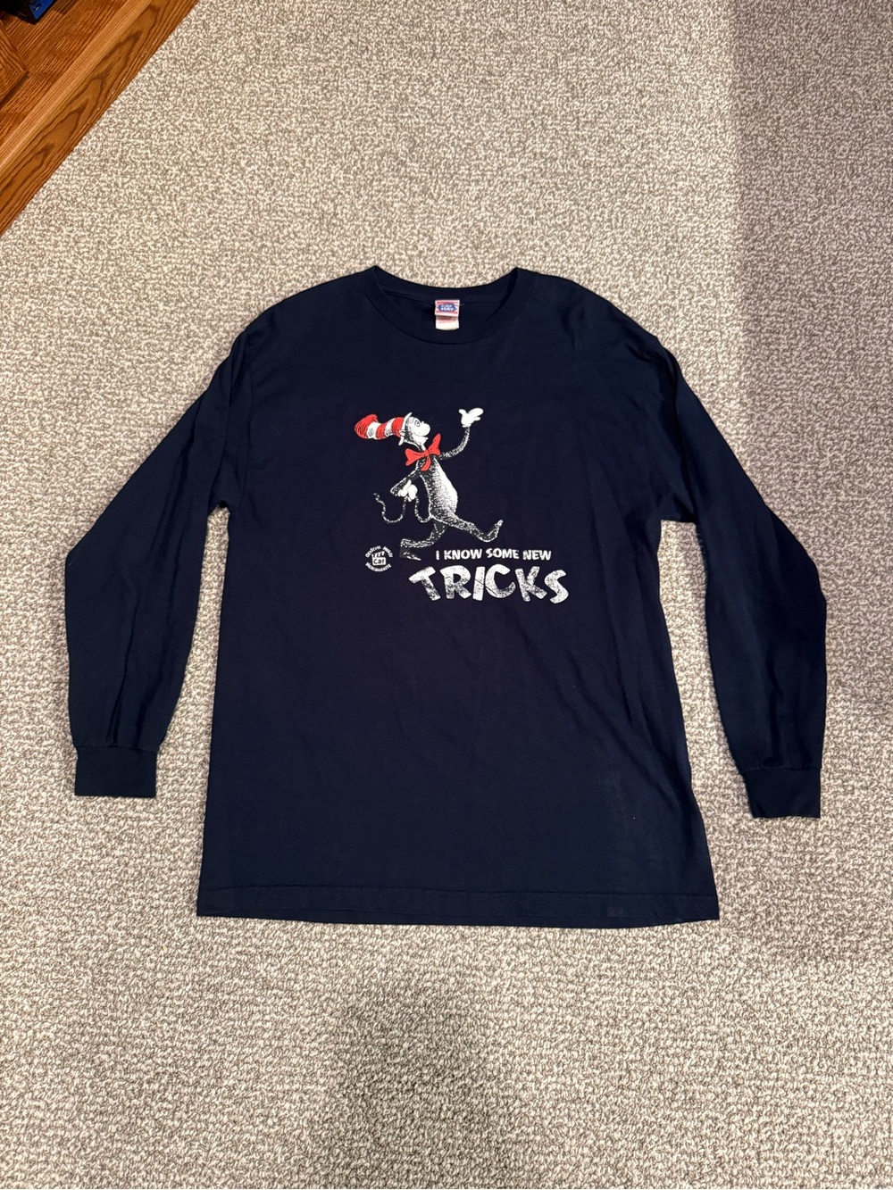 Vintage 2003 The Cat in the Hat Movie Promo Shirt Dr Seuss Long Sleeve